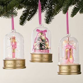 LoveShackFancy Light-Up Cloche Ornament Collection