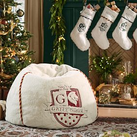 Large Harry Potter™ Gryffindor™ Faux Fur Bean Bag Chair Slipcover Only