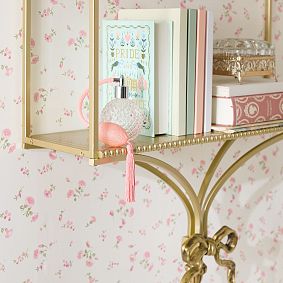 LoveShackFancy Bow Bookcase (25&quot;x51&quot;)