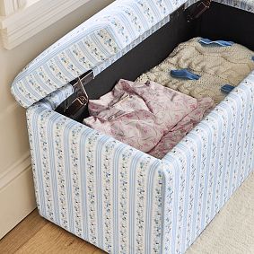 LoveShackFancy Rectangular Storage Bench (32&quot;)