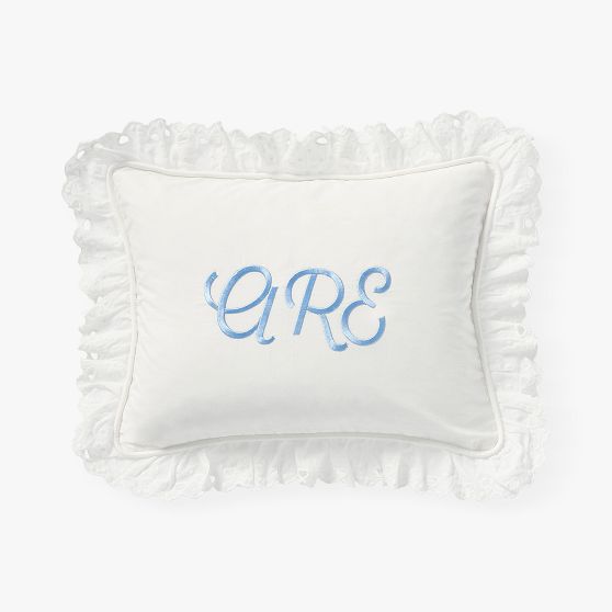 LoveShackFancy Bow Lumbar Pillow Cover