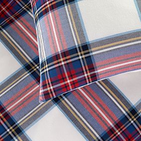 Oliver Plaid Sham