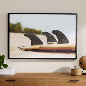 Surfboard Fin Art Wall Decor | Pottery Barn Teen