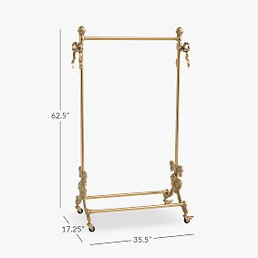 LoveShackFancy Wardrobe Rack (36&quot;x63&quot;)