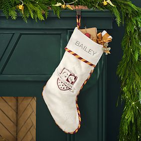 Harry Potter&#8482; Ivory Faux Fur Stocking