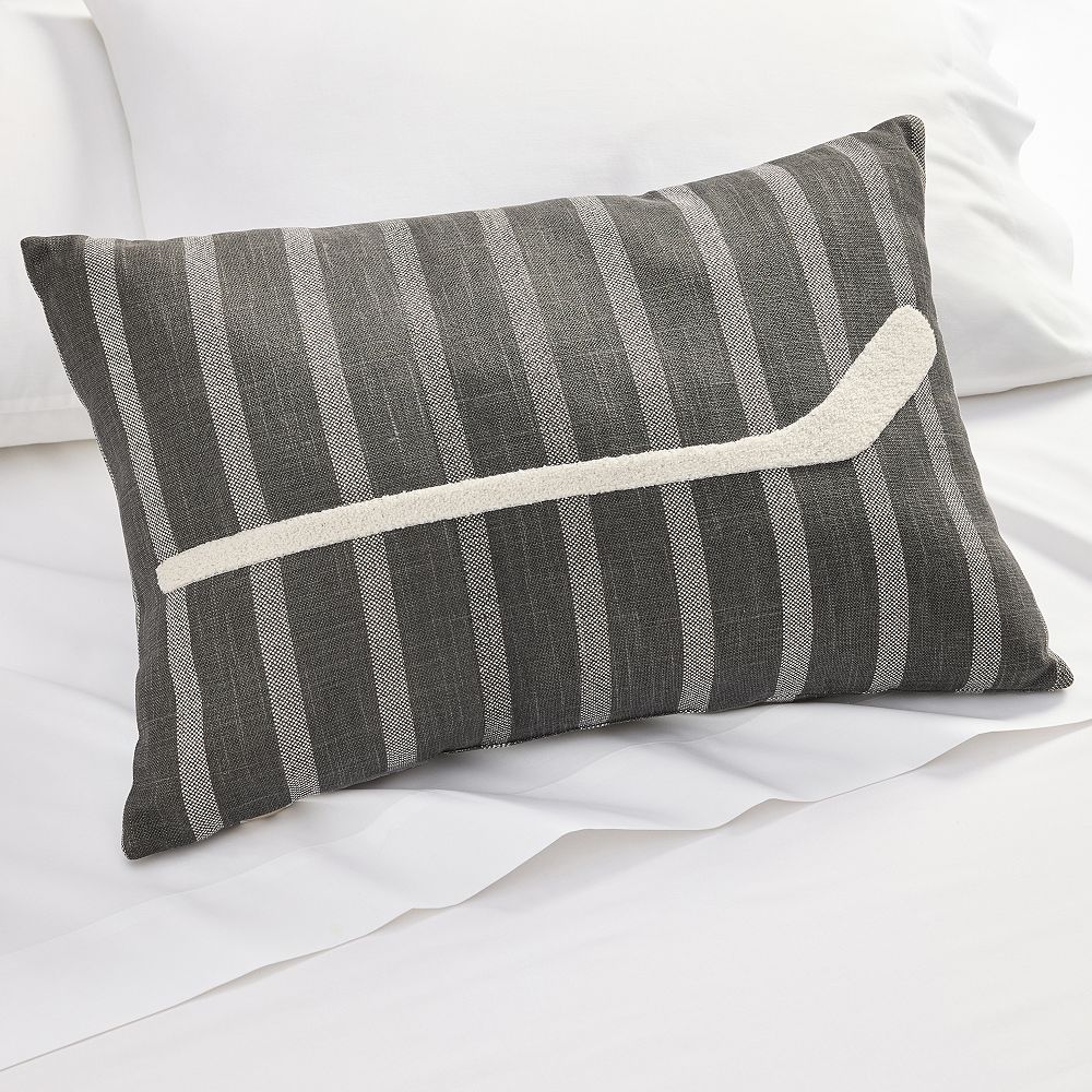Hockey Stick Lumbar Pillow