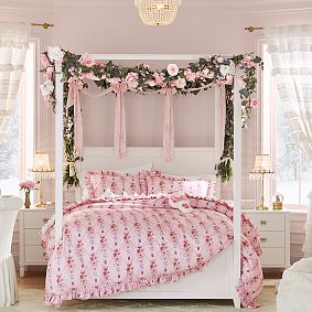 LoveShackFancy Satin Bow Garland (90&quot;)