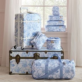 LoveShackFancy Blue Damask Mini Backpack