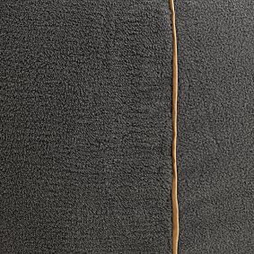 Large Camden Faux Fur Charcoal Bean Bag Chair