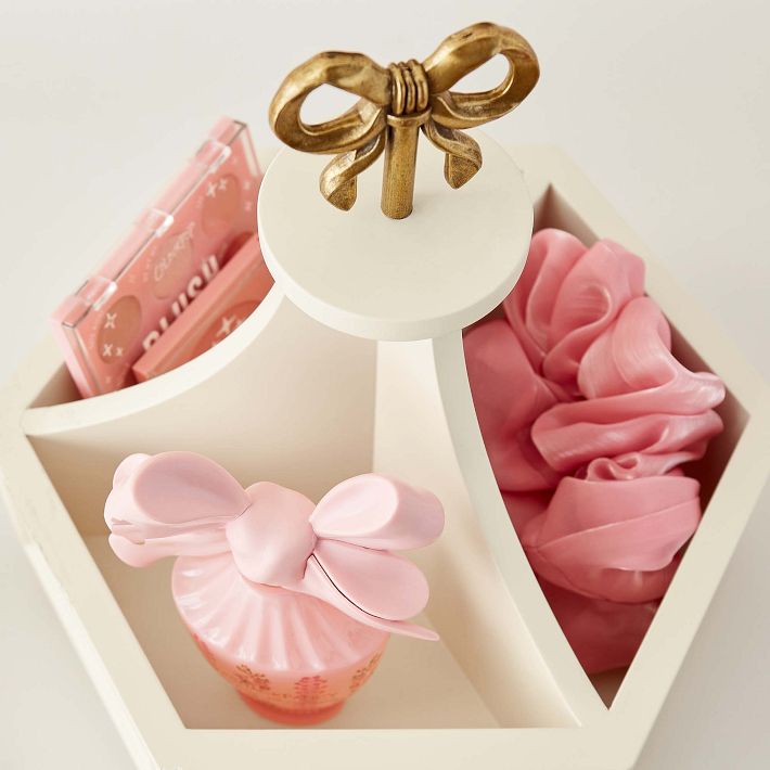 LoveShackFancy Desktop Spinning Organizer | Pottery Barn Teen