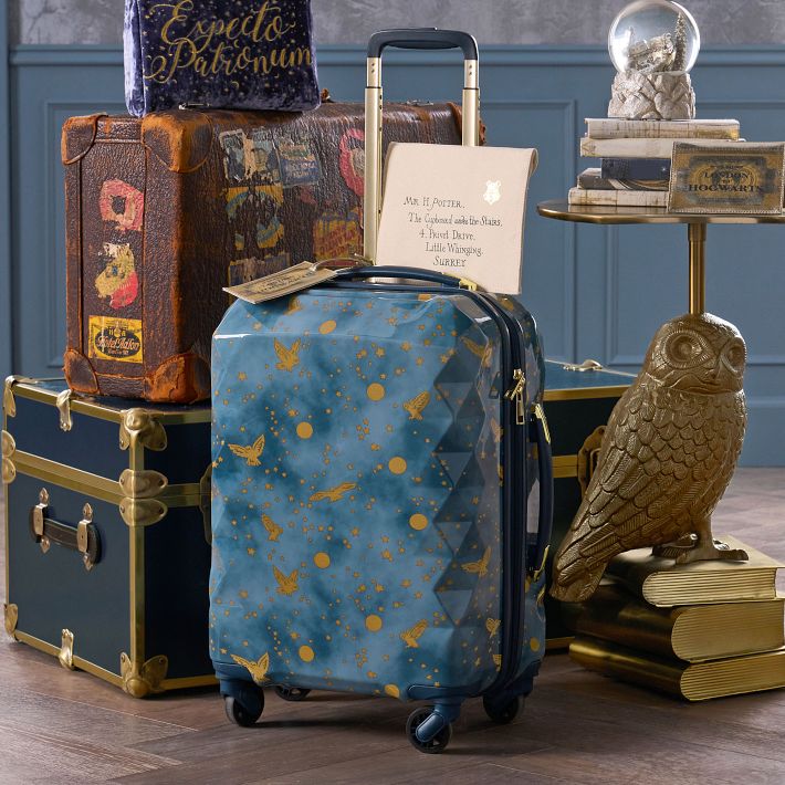 30s　スウィートハートジュエリー　パフィハート　シルバー 波　渦巻　NAVY Harry Potter™ Enchanted Night Sky Carry-on | Pottery Barn Teen