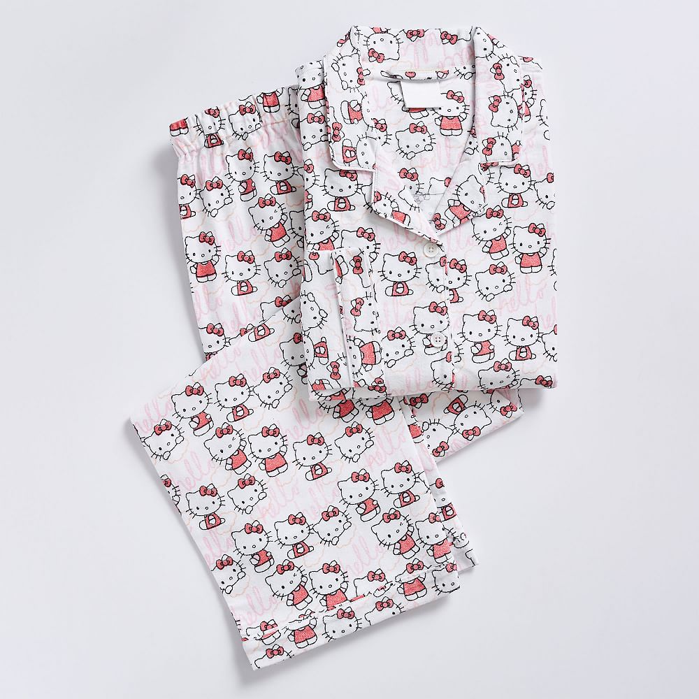 Hello Kitty&#174; Organic Flannel Pajama Set