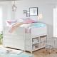 Video 1 for Beadboard Full Low Loft Bed