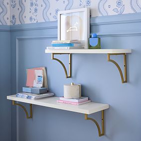 Scalloped Wall Shelves (24&quot;-36&quot;)