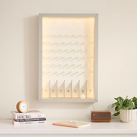 Backlit Ball-Drop Wall Game