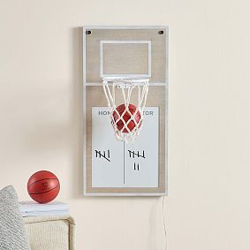 Backlit Two-Player Basketball Wall Game (16&quot;x31&quot;)