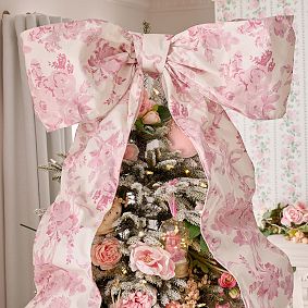 LoveShackFancy Bow Tree Topper
