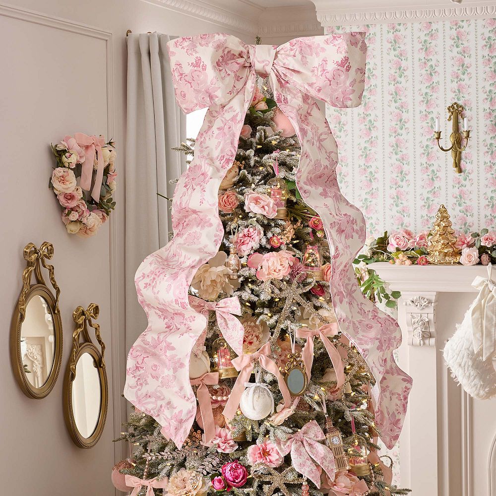 LoveShackFancy Bow Tree Topper