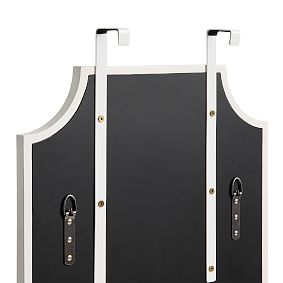 Scallop Preppy Over-The-Door Mirror (18&quot;x48&quot;)