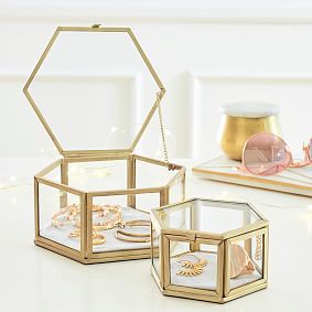Skyline Jewelry Box, Set of 2