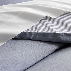 Chambray Organic Duvet Cover