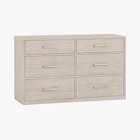 Cleary 6-Drawer Wide Dresser (56w x 19d")