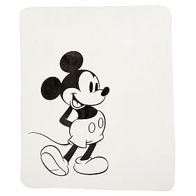 Disney Mickey Mouse Plush Sherpa Throw