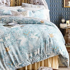 Harry Potter&#8482; Magical Damask Duvet Cover