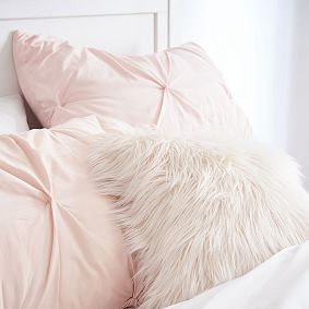 Himalayan Faux-Fur Pillow Covers