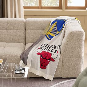 NBA Team Knit Throw