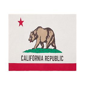 California State Flag Throw