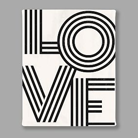 Minted&#174; Retro Love Canvas Art by Iveta Angelova