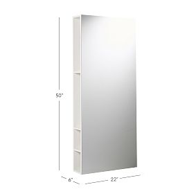 Full Length Mirror with Storage
