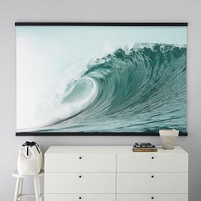 Open Box:   Ocean Waves Mural