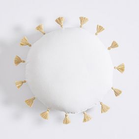 Round Tassel Pillow