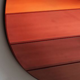 Tinted Sunset Wall Mirror