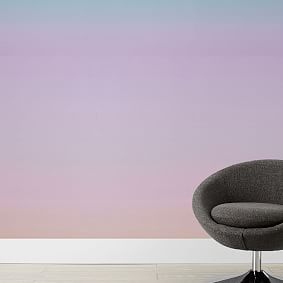 Rainbow Ombre Peel &amp; Stick Wallpaper