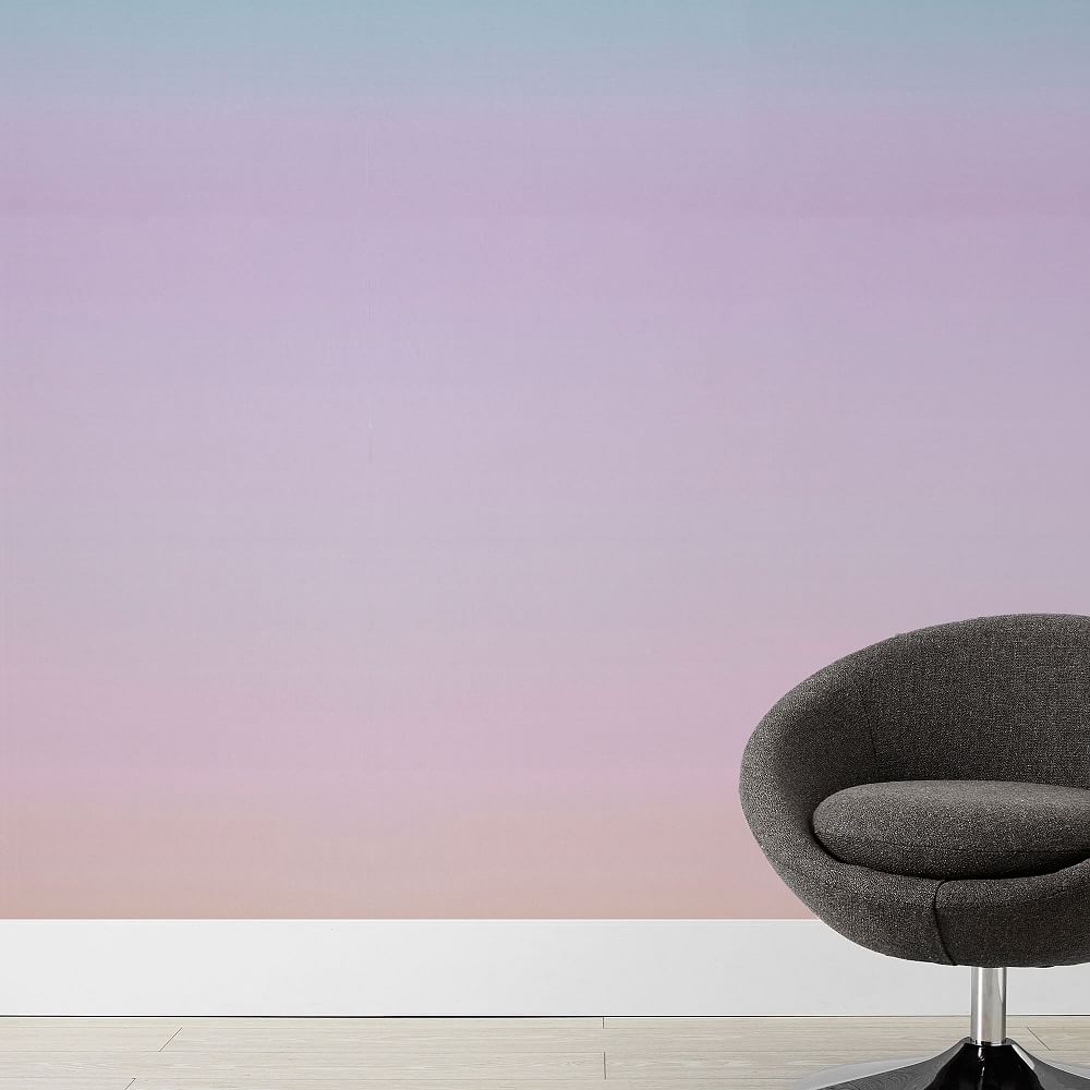 Rainbow Ombre Peel &amp; Stick Wallpaper