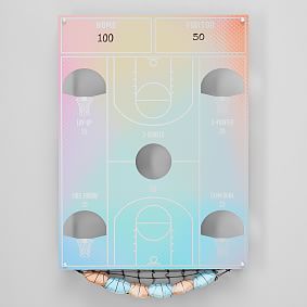 Ombre Basketball Beanbag Toss Game