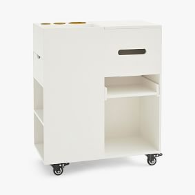 Wood &amp; Acrylic Beauty Cart