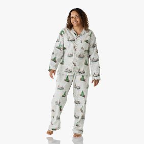 Harry Potter&#8482; Hogwarts&#8482; Christmas Organic Flannel Pajama Set