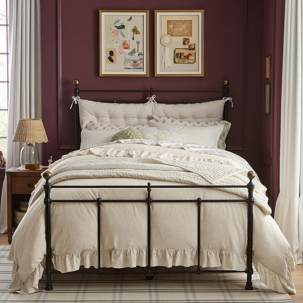 Chris Loves Julia Iron Bed