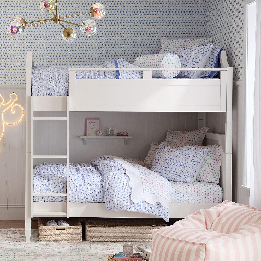 Auburn Convertible Full-Over-Full Bunk Bed | Pottery Barn Teen