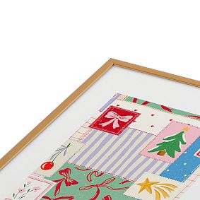 Christmas Retro Patch Art