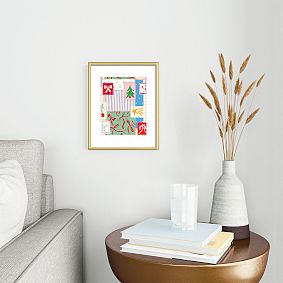 Christmas Retro Patch Art