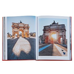 Leather Paris Coffee Table Book