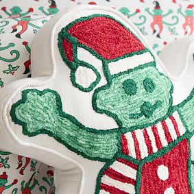 Roller Rabbit Monkeymas Pillow