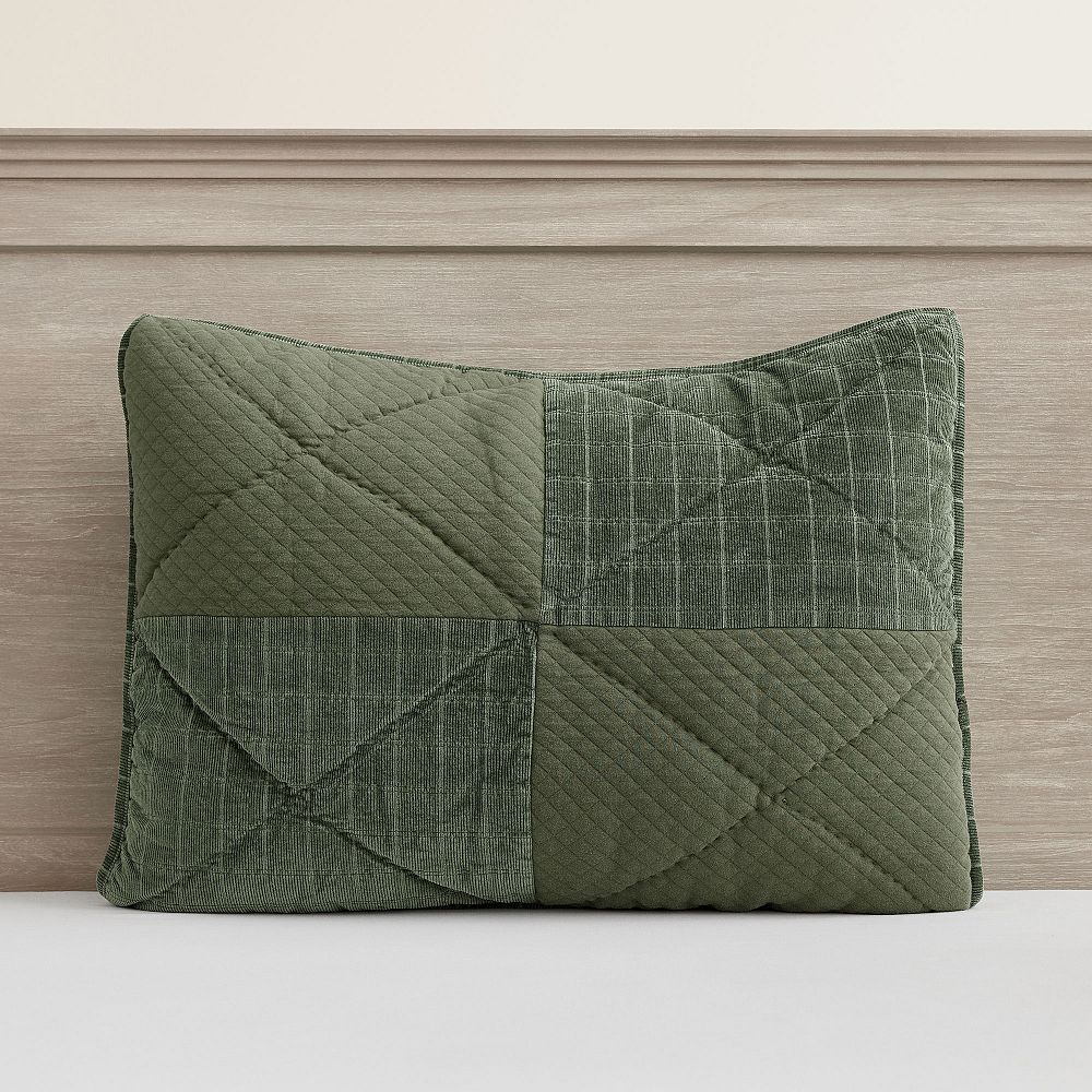 Stafford Heritage Green Standard Sham