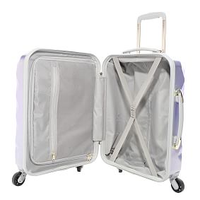 Luxe Hardsided Metallic Carry-on Luggage