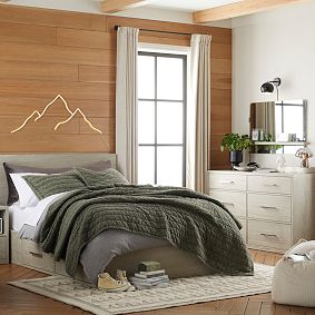 Wall Mirror with Shelf (40&quot;x24&quot;)